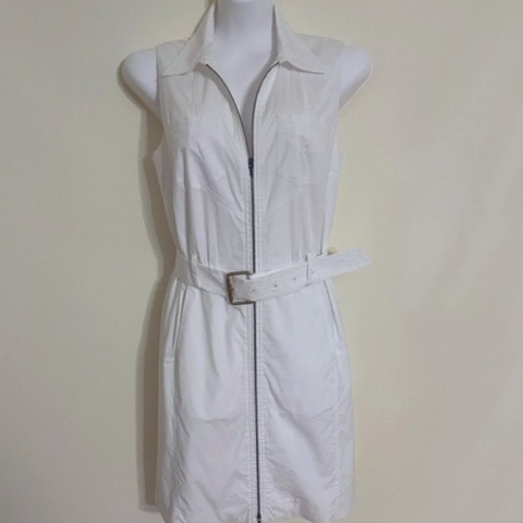 Tory Burch Sleeveless White Dress - Size 6